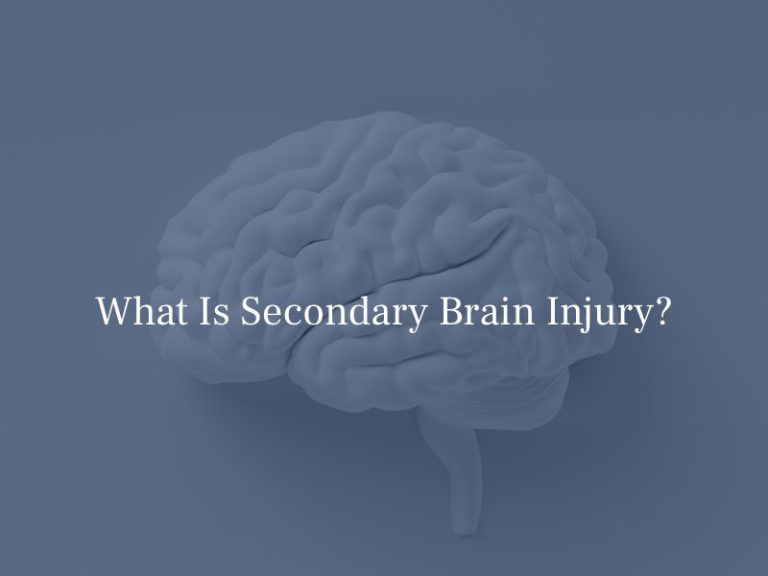 What Is Secondary Brain Injury